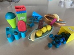 Playdough Set - Movie Snacks