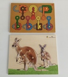Inset Puzzles - Platypus & Rooster