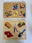 Jumbo Knob Puzzles - Garden & Bathroom Objects