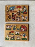 Peg Puzzles - Circus & Farm