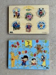 Peg Puzzles - Wiggles & Play School