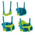 Quadpod Baby Swing (Blue/Green)