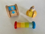 Wooden Floor Play Toys