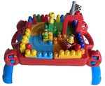 Mega Bloks Build-N-Learn Block Table #3 - Race Track 