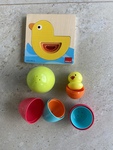 Size Sequence Puzzles - Layered Duck & Nesting Eggs