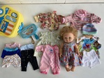 Dress up and hairstyle doll