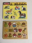 Peg Puzzles - Household Objects & Pets with Sounds 