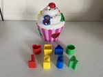 Cupcake Number & Shape Sorter 