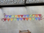 Rainbow Coloured Bunting 