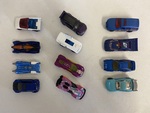 Hot Wheels Cars - Purple & Blue Pack 