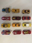 Hot Wheels Cars - Red & Yellow Pack