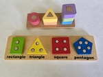 Chunky Puzzles - First Geometric Shapes 