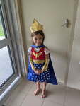 Wonderwoman Dress & Cape 