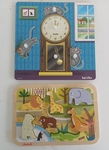 Knob & Chunky Puzzles - Hickory Dickory & Zoo Animals 