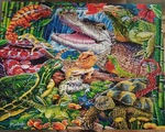 P8 046: Jigsaw - Reptile Friends