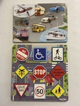 Peg & Chunky Puzzles - Big City Traffic & Traffic Signs 