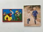 P6 024: Tray Puzzles - Home Carpentry & Children Running 