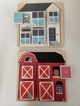 P2 008: Lift & Reveal Puzzles - House & Barn 