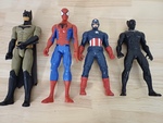 I2 091: Action Figures - Four Super Heroes