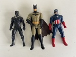 Action Figures - Three Super Heroes