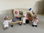 I5 004: Wooden Ambulance