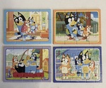 Boxed Set of 4 Jigsaws - Bluey 