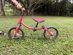 A4 052: Red Smartrike Balance Bike 