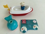 Hape Bubble Whale & Boat