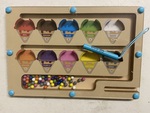 Magnetic Icecream Maze - Colour & Number Matching 