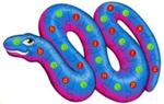 Wooden Floor Puzzle - Alphabet Snake 