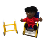 Doll With Wheelchair