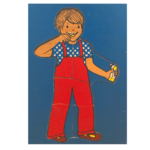 Wooden Cleaning Teeth Puzzle