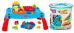 MegaBloks Building Table & No Count Bag of Bloks