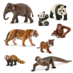 Schleich Wild Life Animals - Asia 