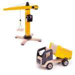 Construction Crane Set (2 part toy)