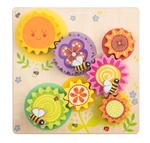 Petilou Gears & Cogs "Busy Bee Learning"