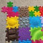 Muffik Sensory Playmat Set with Eco Tiles