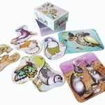 Grow Pack Puzzles 6x2-6pc Puzzles - Australian Animals