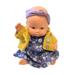 Miniland 21cm Girl Doll, Caucasian