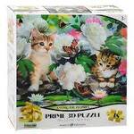 Super 3D 500pc Puzzle - Among the Peonies