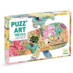 Djeco 150pc NO COUNT Puzzle - Puzz'Art Whale