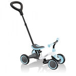 Globber Learning Bike with Handle, Pastel Blue