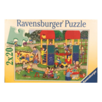 Ravensburger 2x20pc Puzzles - At The Playground