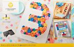 Wilton Numbers & Letters Cake Tin Set