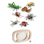 Jumbo Insects & Magnifier Set