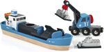 Brio Container Ship & Crane Wagon