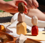 Mindful Stacking Pebbles