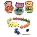 Fine Motor Skills Set - Clothes Fastening & Threading