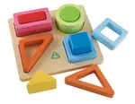 Wooden Shape Recognition Puzzle