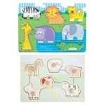 Peg & Chunky Puzzles - Animals
